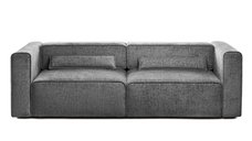 Canapea Extensibilă 3 locuri ZANETTO, cu 2 lăzi depozitare, 240x103x70 cm