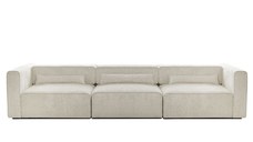 Canapea Extensibilă 5 locuri ZANETTO, cu 3 lăzi depozitare, 340x100x70 cm