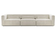 Canapea Extensibilă 5 locuri ZANETTO, cu 3 lăzi depozitare, 340x100x70 cm