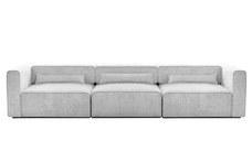 Canapea Extensibilă 5 locuri ZANETTO, cu 3 lăzi depozitare, 340x100x70 cm