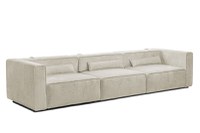 Canapea Extensibilă 5 locuri ZANETTO, cu 3 lăzi depozitare, 340x100x70 cm - 2