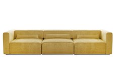 Canapea Extensibilă 5 locuri ZANETTO, cu 3 lăzi depozitare, 340x100x70 cm