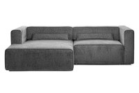 Colțar Extensibil 3 locuri ZANETTO, cu ladă de depozitare, 240x157x70 cm - 1