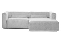 Colțar Extensibil 3 locuri ZANETTO, cu ladă de depozitare, 240x160x70 cm - 1