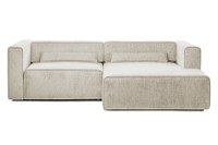 Colțar Extensibil 3 locuri ZANETTO, cu ladă de depozitare, 240x160x70 cm - 1