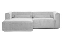 Colțar Extensibil 3 locuri ZANETTO, cu ladă de depozitare, 240x160x70 cm - 1