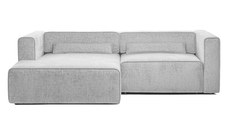Colțar Extensibil 3 locuri ZANETTO, cu ladă de depozitare, 240x160x70 cm