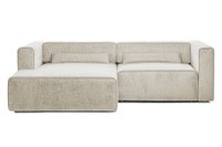 Colțar Extensibil 3 locuri ZANETTO, cu ladă de depozitare, 240x160x70 cm - 1