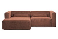 Colțar Extensibil 3 locuri ZANETTO, cu ladă de depozitare, 240x160x70 cm - 1