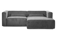 Colțar Extensibil 3 locuri ZANETTO, cu ladă de depozitare, 240x160x70 cm - 1