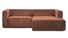 Colțar Extensibil 3 locuri ZANETTO, cu ladă de depozitare, 240x160x70 cm