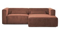 Colțar Extensibil 3 locuri ZANETTO, cu ladă de depozitare, 240x160x70 cm
