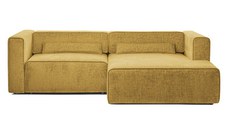 Colțar Extensibil 3 locuri ZANETTO, cu ladă de depozitare, 240x160x70 cm