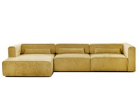 Colțar Extensibil 5 locuri ZANETTO, cu ladă de depozitare, 340x160x70 cm - 1