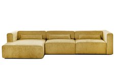 Colțar Extensibil 5 locuri ZANETTO, cu ladă de depozitare, 340x160x70 cm