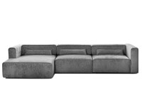 Colțar Extensibil 5 locuri ZANETTO, cu ladă de depozitare, 340x160x70 cm - 1