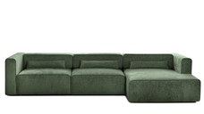 Colțar Extensibil 5 locuri ZANETTO, cu ladă de depozitare, 340x160x70 cm