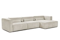 Colțar Extensibil 5 locuri ZANETTO, cu ladă de depozitare, 340x160x70 cm - 2