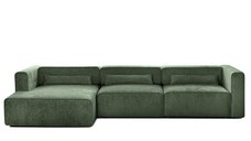 Colțar Extensibil 5 locuri ZANETTO, cu ladă de depozitare, 340x160x70 cm