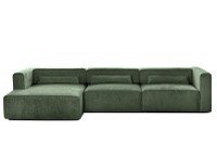 Colțar Extensibil 5 locuri ZANETTO, cu ladă de depozitare, 340x160x70 cm - 1