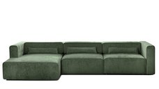 Colțar Extensibil 5 locuri ZANETTO, cu ladă de depozitare, 340x160x70 cm