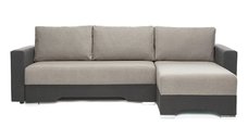 Colțar Extensibil CESAR, cu ladă de depozitare, șezlong interschimbabil, 247x160x85 cm - Outlet
