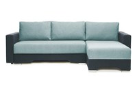 Colțar Extensibil CESAR, cu ladă de depozitare, șezlong interschimbabil, 247x160x85 cm - 1