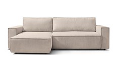 Colțar Extensibil CLOUD, cu ladă de depozitare, șezlong interschimbabil, 275x145x85 cm