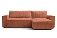 Colțar Extensibil CLOUD, cu ladă de depozitare, șezlong interschimbabil, 275x145x85 cm - 1