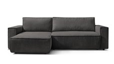 Colțar Extensibil CLOUD, cu ladă de depozitare, șezlong interschimbabil, 275x145x85 cm