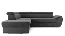 Colțar Extensibil CUBA, cu tetiere reglabile, variante stânga/dreapta 266x232x80 cm