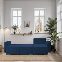 Colțar Extensibil DIEGO, cu lada depozitare, sezlong interschimbabil, 240x147x85cm - 5