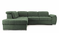 Colțar Extensibil ENZO, cu tetiere, variante stânga/dreapta, 255x220x100 cm