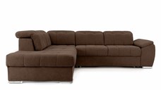 Colțar Extensibil ENZO, cu tetiere, variante stânga/dreapta, 255x220x100 cm
