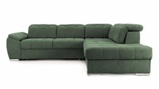 Colțar Extensibil ENZO, cu tetiere, variante stânga/dreapta, 255x220x100 cm