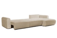 Colțar Extensibil GEORGIA, cu 2 lăzi depozitare, șezlong interschimbabil, 348x190x87 cm - 4