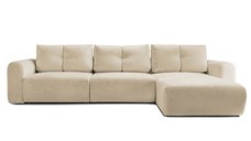 Colțar Extensibil GEORGIA, cu 2 lăzi depozitare, șezlong interschimbabil, 348x190x87 cm