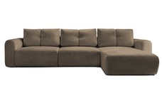 Colțar Extensibil GEORGIA, cu 2 lăzi depozitare, șezlong interschimbabil, 348x190x87 cm