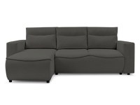 Colțar Extensibil HALSON, cu ladă de depozitare, șezlong interschimbabil, 260x160x98 cm - 1