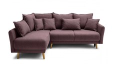 Colțar Extensibil JULIET, cu ladă de depozitare, variante stânga/dreapta, 240x166x95 cm