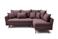 Colțar Extensibil JULIET, cu ladă de depozitare, variante stânga/dreapta, 240x166x95 cm - 1