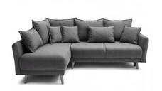 Colțar Extensibil JULIET, cu ladă de depozitare, variante stânga/dreapta, 240x166x95 cm