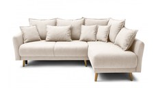 Colțar Extensibil JULIET, cu ladă de depozitare, variante stânga/dreapta, 240x166x95 cm