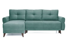 Colțar Extensibil LARIN, cu ladă de depozitare, șezlong interschimbabil, 235x90x100 cm - Outlet