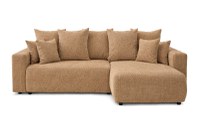 Colțar Extensibil LIVIGNO, cu ladă de depozitare, șezlong interschimbabil, 271x153x95 cm, Caramel - Outlet - 1