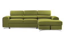 Colțar Extensibil LOFT NEW, cu lada depozitare, tetiere reglabile, 295x170x95 cm