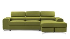 Colțar Extensibil LOFT NEW, cu lada depozitare, tetiere reglabile, 295x170x95 cm