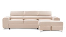 Colțar Extensibil LOFT NEW, cu lada depozitare, tetiere reglabile, 295x170x95 cm