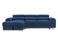 Colțar Extensibil LOFT NEW, cu lada depozitare, tetiere reglabile, 295x170x95 cm - 1