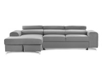 Colțar Extensibil LOFT NEW, cu lada depozitare, tetiere reglabile, 295x170x95 cm - 1